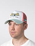 Бейсболка VON DUTCH арт. VD/1/CT/SURF/14 (белый / мятный)